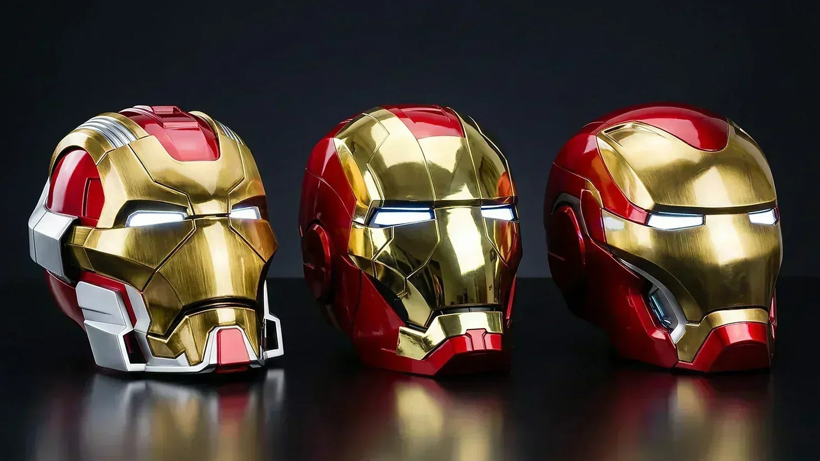 Iron Man Helmet Comparison: MK5 vs MK50 vs MK17
